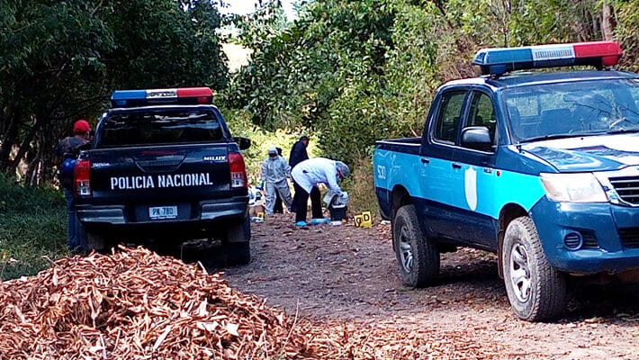Foto de referencia del hecho ocurrido en Carquita.