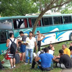 Triple colisión cerca de Juigalpa dejó daños materiales.