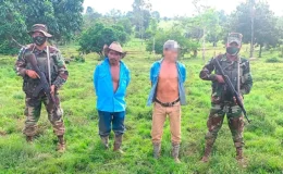 Capturaron a presuntos abigeos cuando trasladaban 15 semoviente robados