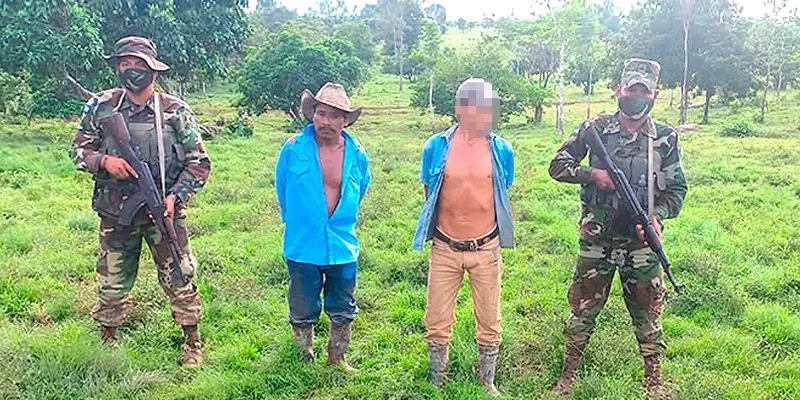 Capturaron a presuntos abigeos cuando trasladaban 15 semoviente robados