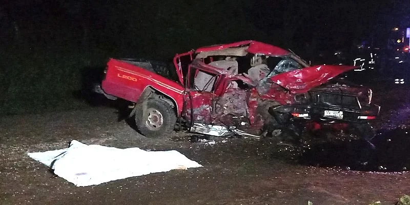 Tragedia en Acoyapa. Accidente de tránsito dejó seis personas fallecidas y un lesionado
