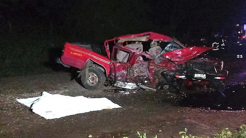 Tragedia en Acoyapa. Accidente de tránsito dejó seis personas fallecidas y un lesionado