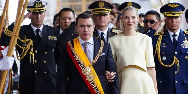 Daniel Noboa, ya es el presidente de Ecuador