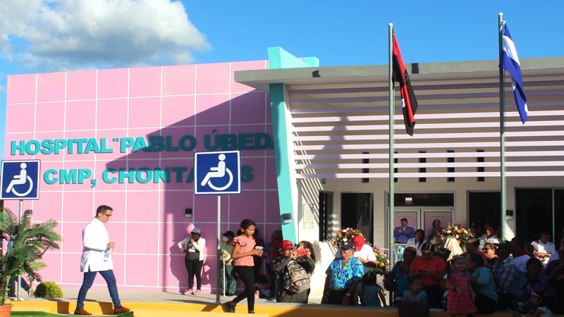 Hospital Pablo Úbeda, ubicado en la ciudad de Juigalpa-Chontales. 