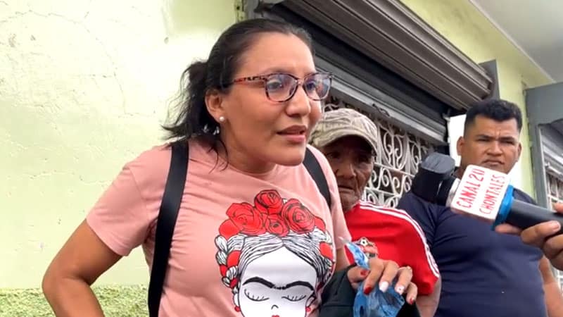 Mujer víctima del delincuente apodado Tufalera. 