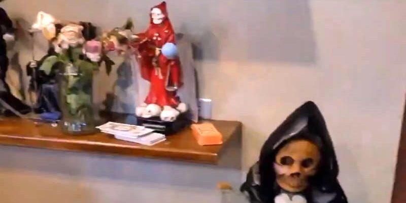 Fuerzas armadas encuentran altar macabro en Provincia de Los Ríos-Ecuador
