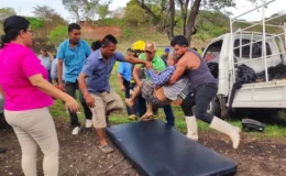 Accidente cerca de Acoyapa dejó 11 personas lesionadas, incluidos, dos menores de edad