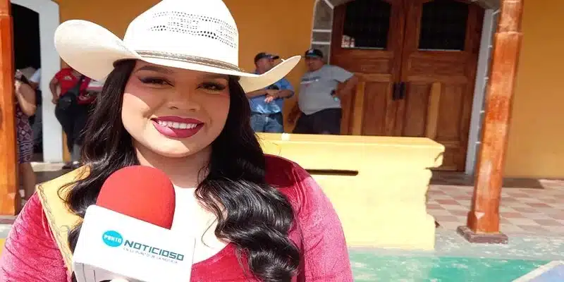 La señorita Wendy Jirón, es la primera candidata a reina de la fiesta de Juigalpa