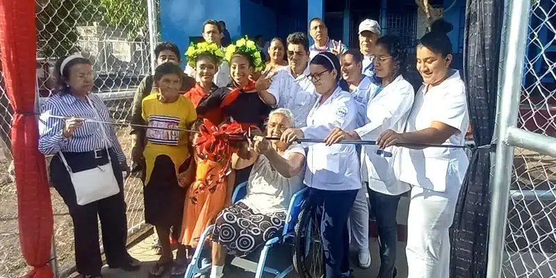 Se inauguró el remozamiento del Centro de Salud del barrio El Santuario, de Juigalpa