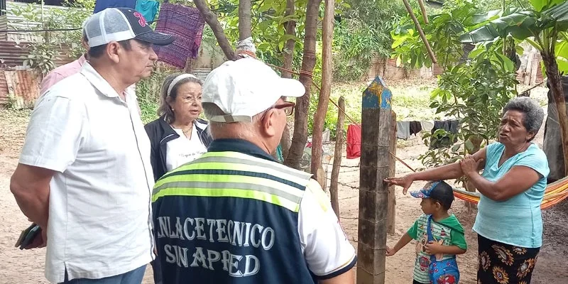 Autoridades municipales recorrieron los puntos vulnerables de Juigalpa