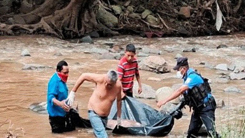 Rescatan el cuerpo sin vida de Trino Bismarck Barrera-Fotos TN8.