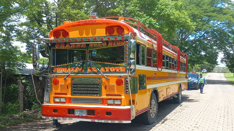 En este bus de transporte colectivo donde viajaba doña Fátima Gutiérrez. 