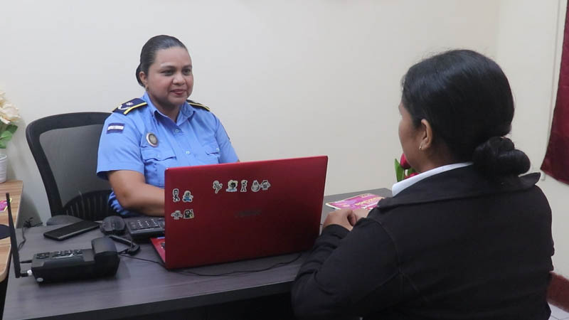 Jefa nacional de las Comisarias de la Mujer.