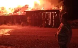Voraz incendio apagó la vida de un niño de 05 años