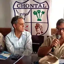 Sepultaron en su natal Comalapa al docente José Orente Bellanger Mejía
