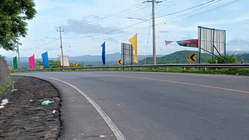 Entrada principal a la ciudad de Juigalpa. 