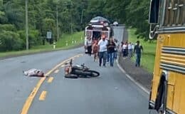 Motociclista perdió la vida sobre el tramo carretero Acoyapa-San Carlos