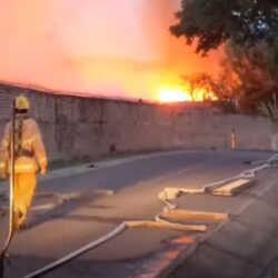 Incendio de altas proporciones provocó pérdidas millonarias a la fábrica Aganorsa