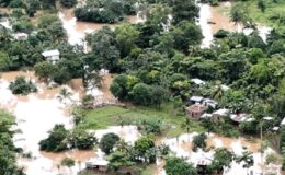 Lluvias provocan el desborde de ríos en ciudad Rama