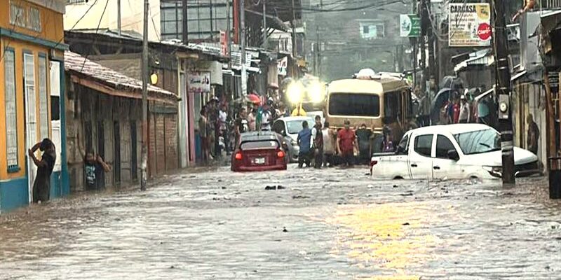 Lluvias provocaron en Matagalpa inundaron calles y viviendas