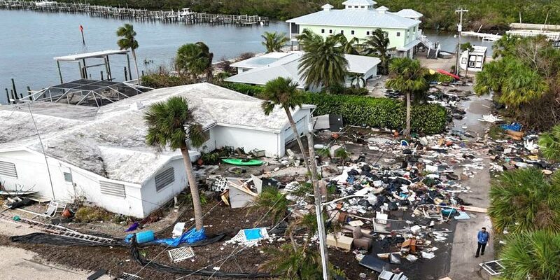 Huracán Milton deja una senda de muertes y destrucción a su paso por la Florida