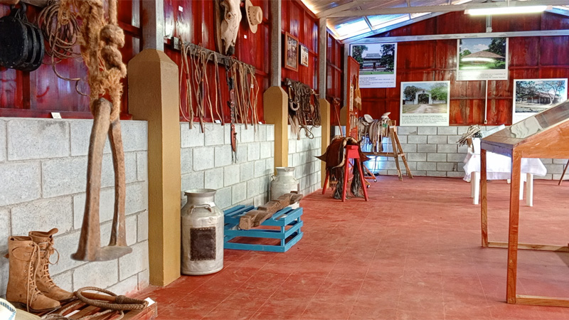 Una panorámica del Museo de la ganadería inaugurado el sábado 26 de octubre en Juigalpa.  