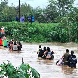 Tormenta Sara dejó incomunicados los del Progreso, en Yoro-Honduras