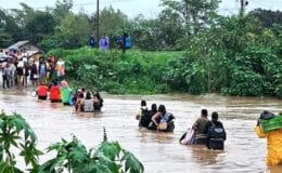 Tormenta Sara dejó incomunicados los del Progreso, en Yoro-Honduras