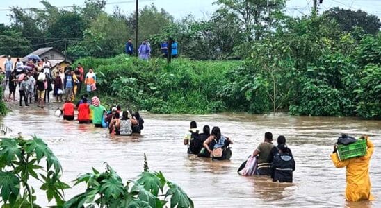 Tormenta Sara dejó incomunicados los del Progreso, en Yoro-Honduras