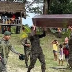 Mueren pilotos militares al caer helicóptero en el rio Chixoy de Guatemala