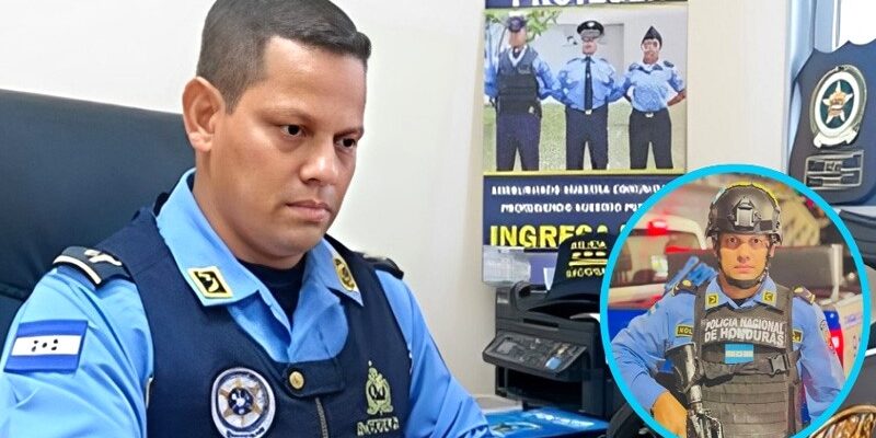 En Olancho-Honduras grupos criminales le ponen precio a la vida del comisario Cristian Nolasco