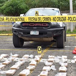 Policía incautó 133 kilos de cocaína en Chinandega