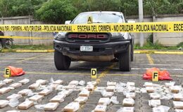 Policía incautó 133 kilos de cocaína en Chinandega