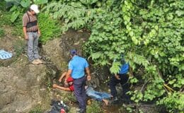 Vendedor murió al caer del puente central ubicado en El Ayote