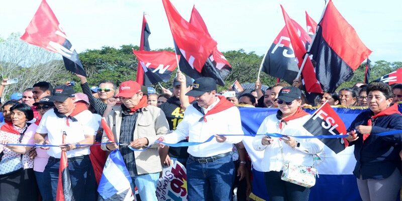 Se inauguró el puente “El Diamante” ubicado sobre la carretera Acoyapa-San Carlos