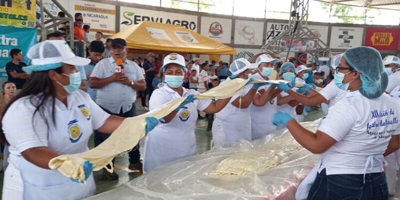 Se alistan en Santo Tomás-Chontales para la elaboración del quesillo más grande y sabroso de Nicaragua