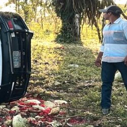 Vuelco en El Coral dejó un muerto, varios lesionados y daños materiales