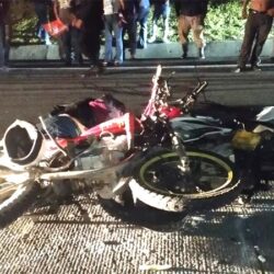 Lesther Salomón y Noel Antonio, son las víctimas mortales de una colisión entre motocicletas