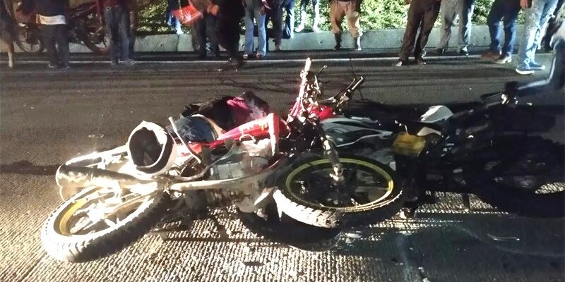 Lesther Salomón y Noel Antonio, son las víctimas mortales de una colisión entre motocicletas