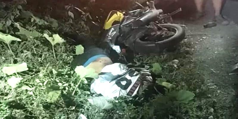 Motociclista falleció al chocar con otra moto carretera Sabana Grande-Nindirí