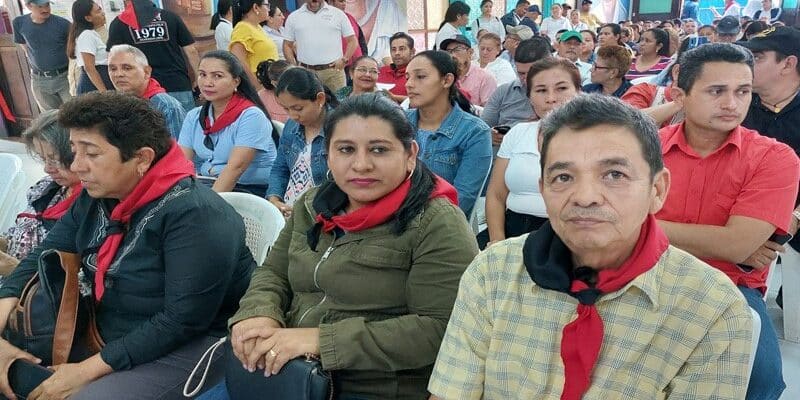 Militancia sandinista rinde homenaje a la combatiente guerrillera Gladys Báez