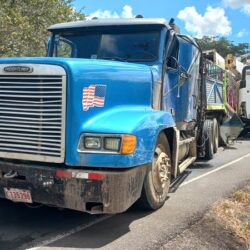 Triple colisión en San Patricio dejó un lesionado y daños materiales en los vehículos involucrados