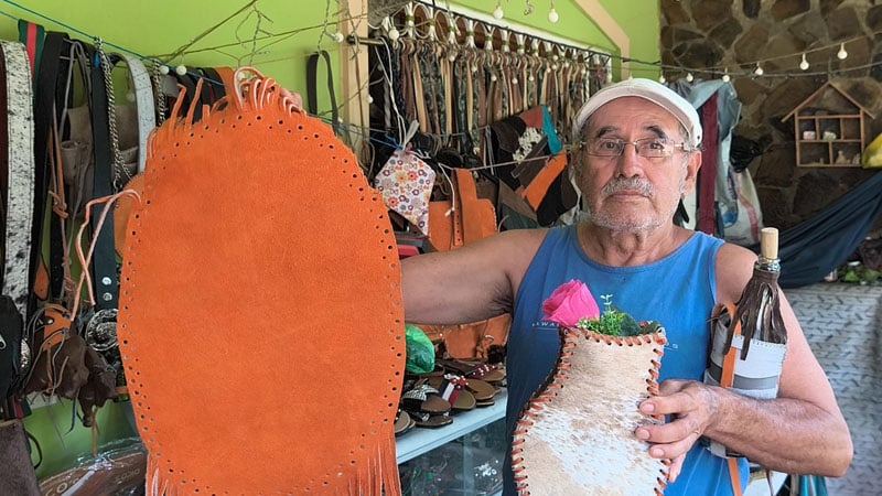 Francisco Avilés Bermúdez, artesano de Juigalpa.