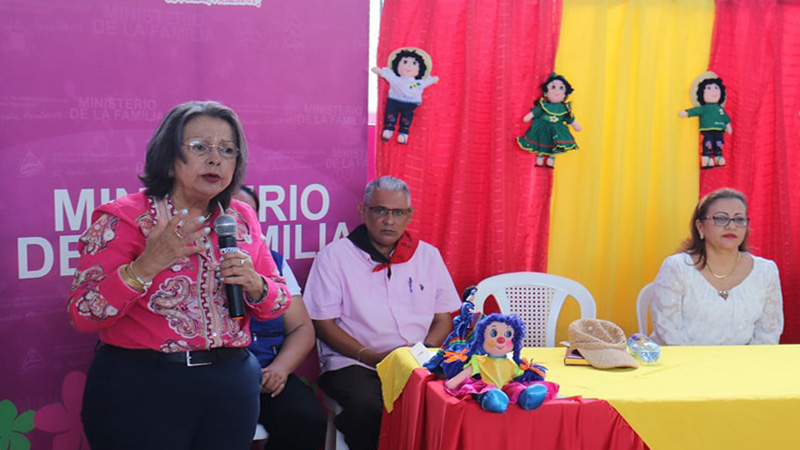 Licenciada María Estelvina Báez, alcaldesa de Juigalpa.
