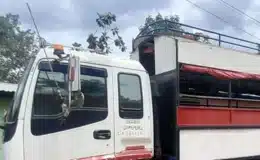 Menor murió prensado cuando se disponía subirse al camión donde labora su padre como ayudante
