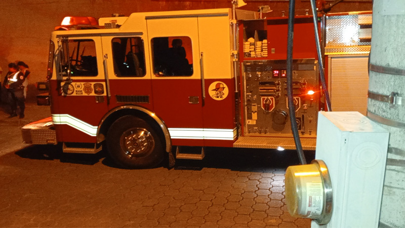 Bomberos Unidos de Juigalpa, controlaron la emergencia.