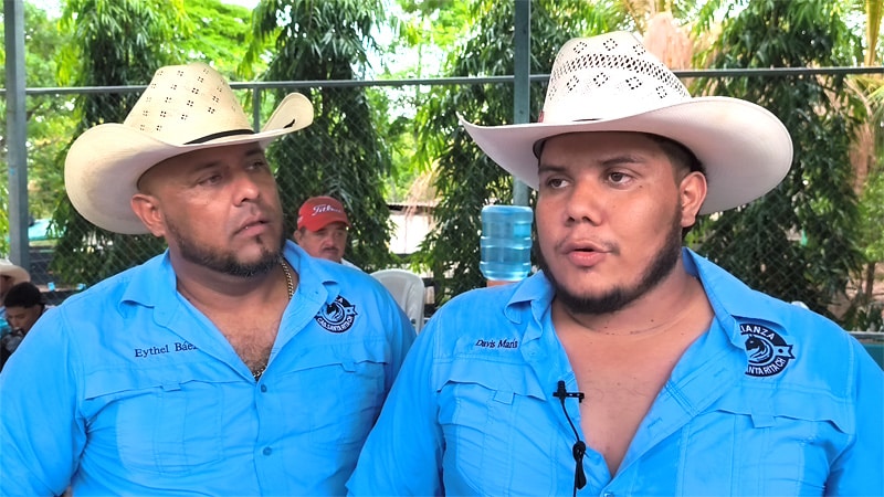 Directivos de la Alianza de Caballistas de Santa Rita-Juigalpa.