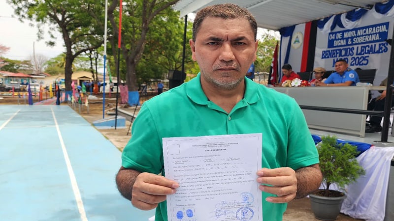 Uno de los beneficiados con la convivencia familiar