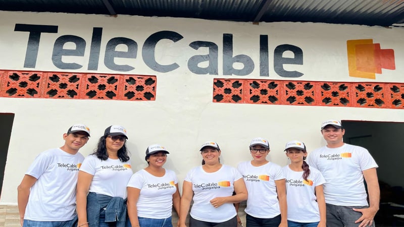 Personal técnico y de venta de TeleCable Juigalpa.