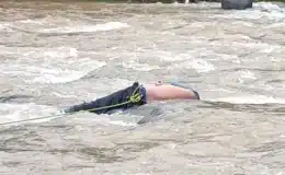 En las aguas del rio Kamusaska fue encontrado el cuerpo sin vida de Santiago Manzanares